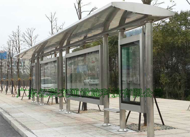 #304不銹鋼候車(chē)亭