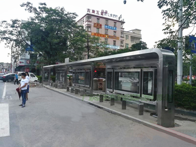 不銹鋼候車(chē)亭